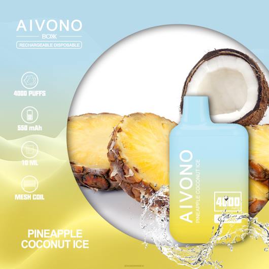 hielo de piña y coco Aivono AIM BOXX 4000 TRF4222 | Aivono México